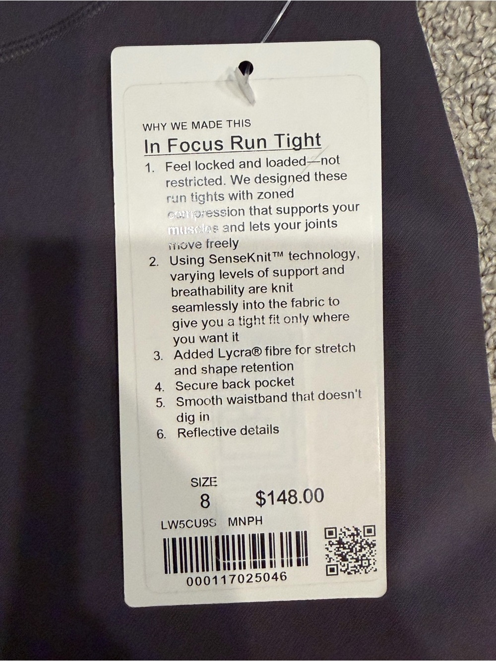 Lululemon In Focus Run Tight - Picture 7 of 7